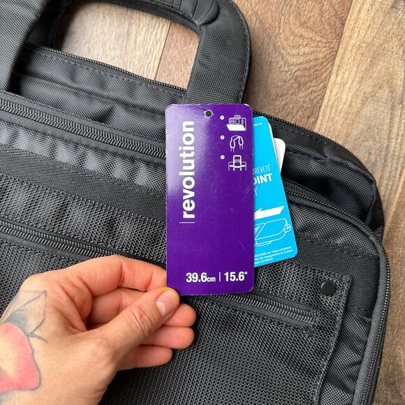 Targus Travel Laptop‎ Bag Checkpoint Computer Briefcase Unisex's Size 15.6" NWT - Picture 5 of 16